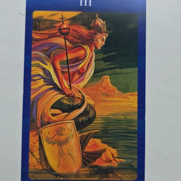 Tarot of Mermaids Deck Mauro De Luca , Pietro Alligo 78 Card Deck - Picture 7 of 10